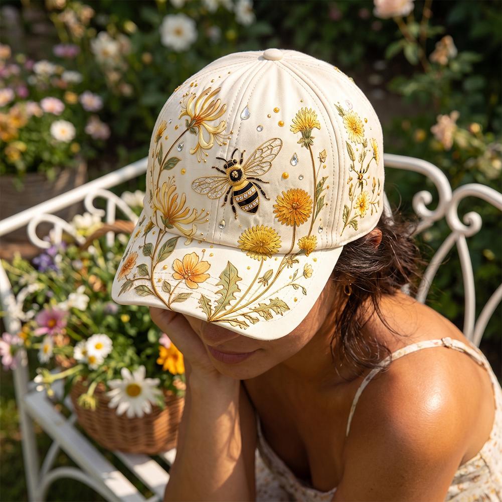 Dad Hat Cotton - Topi Baseball Katun Bernapas Untuk Wanita,