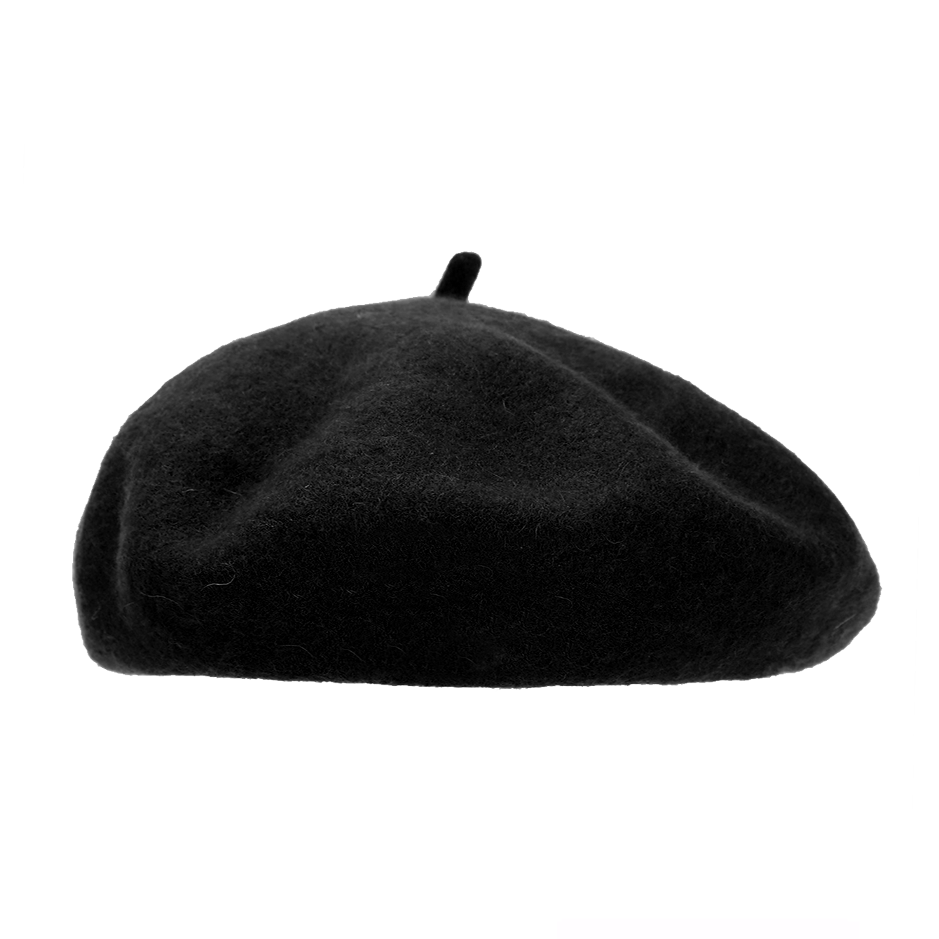 Beret French Wool - Baret wol warna solid untuk wanita