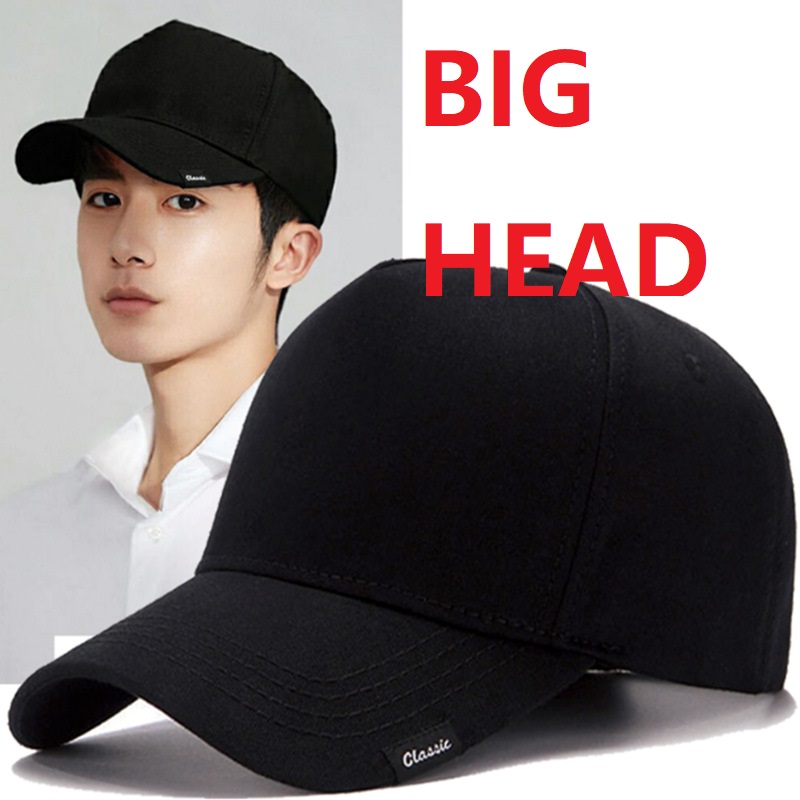 Dad Hat Cotton - Topi Baseball XXL Oversize 100% Katun
