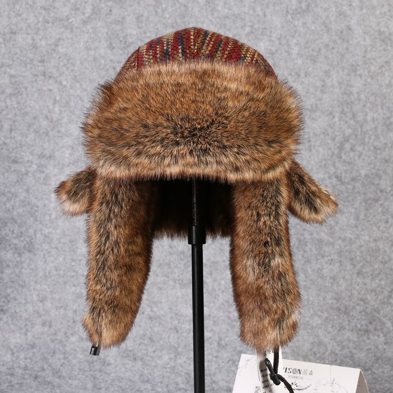 Trapper Hat Ear Flap - B-8433 Pria Bomber Topi Rex Kelinci