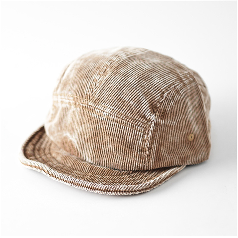 Topi Baseball Retro Kain Cordu - Corduroy Cap 5 Panel ulasan dan harga