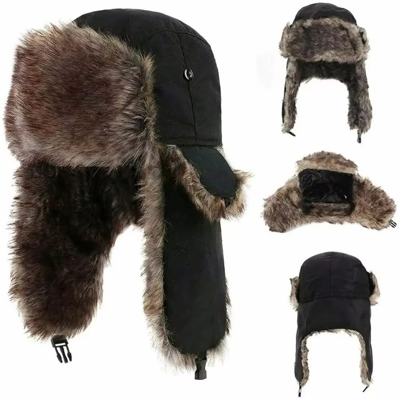 Topi Ushanka Rusia Musim Dingi - Winter Trapper Hat ulasan dan harga