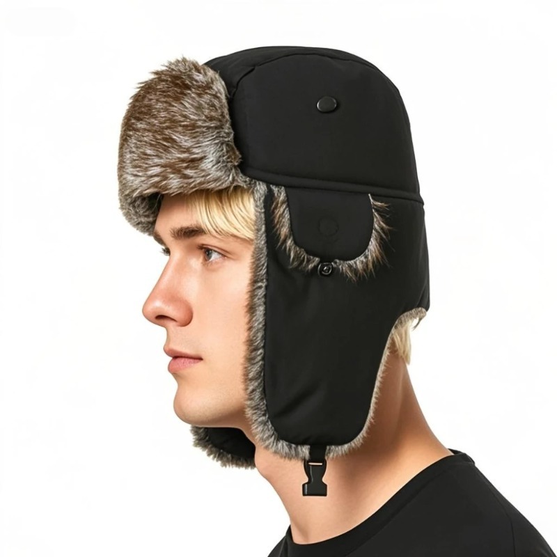 Topi Ushanka Rusia Musim Dingi - Winter Trapper Hat ulasan dan harga