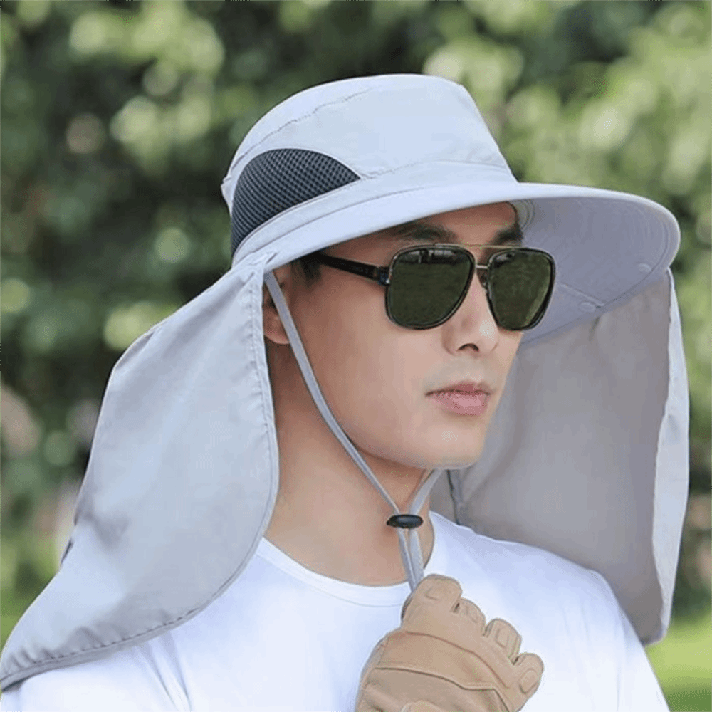 Topi Pria Kasual Berbahan Kain - Visor Sun Hat ulasan dan harga