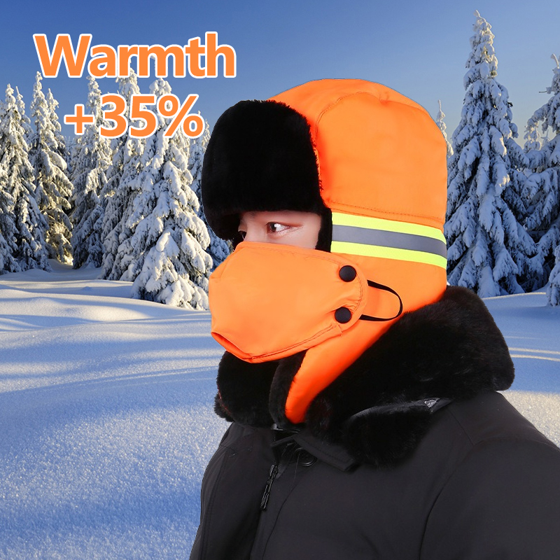 Topi Musim Dingin dengan Penut - Trapper Hat Ear Flap ulasan dan harga