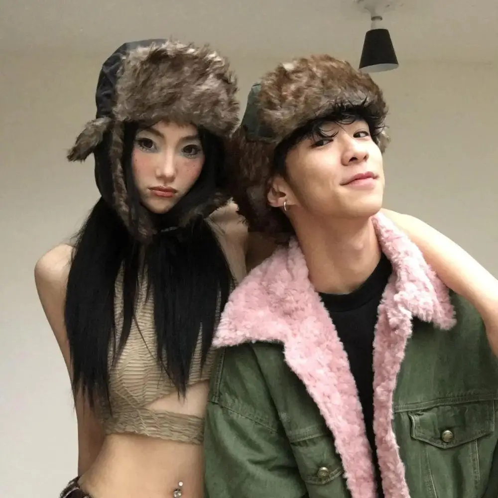 1PC Topi Musim Dingin Trapper  - Trapper Hat Ear Flap ulasan dan harga