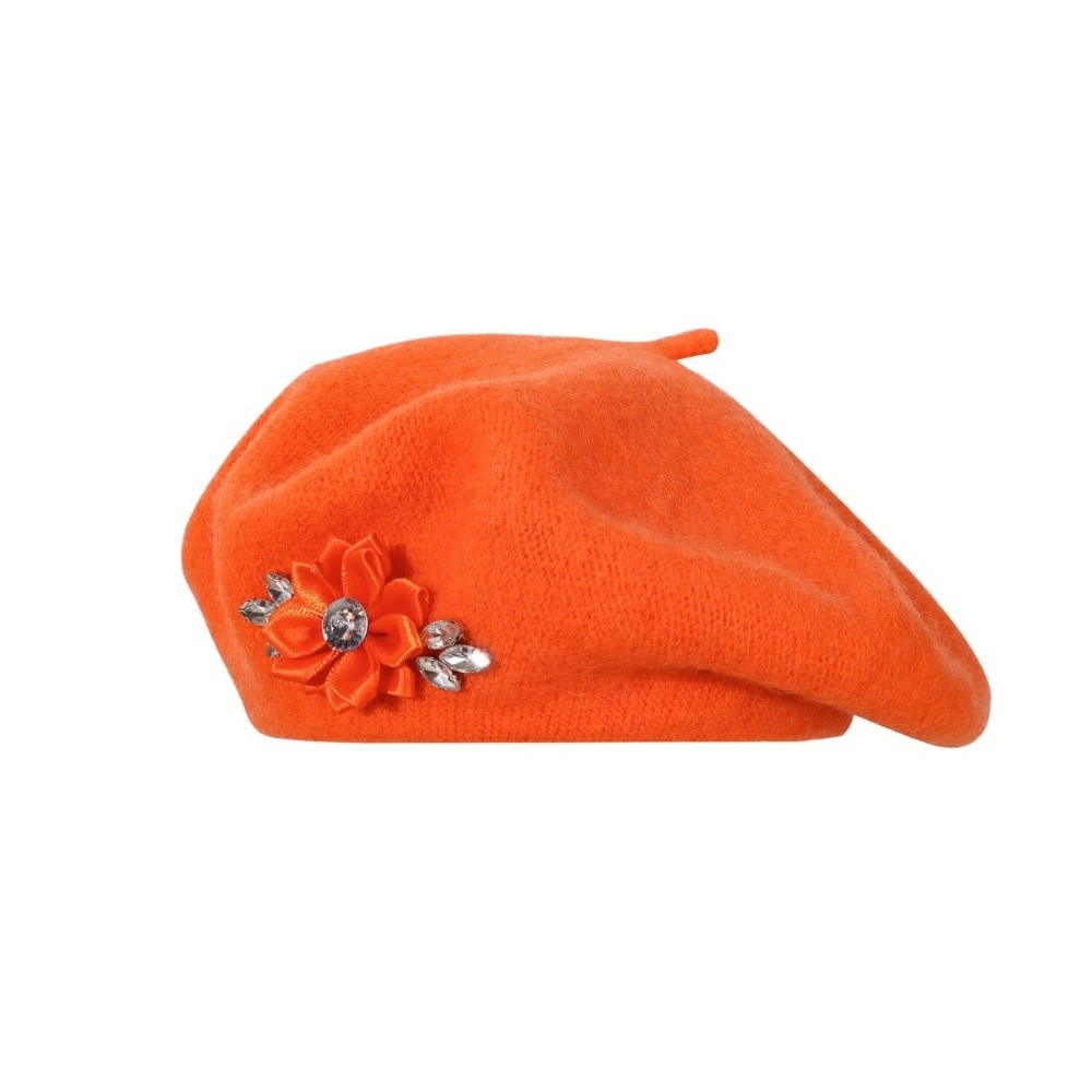 Baret Wol Warna Solid Modis De - Beret French Wool ulasan dan harga