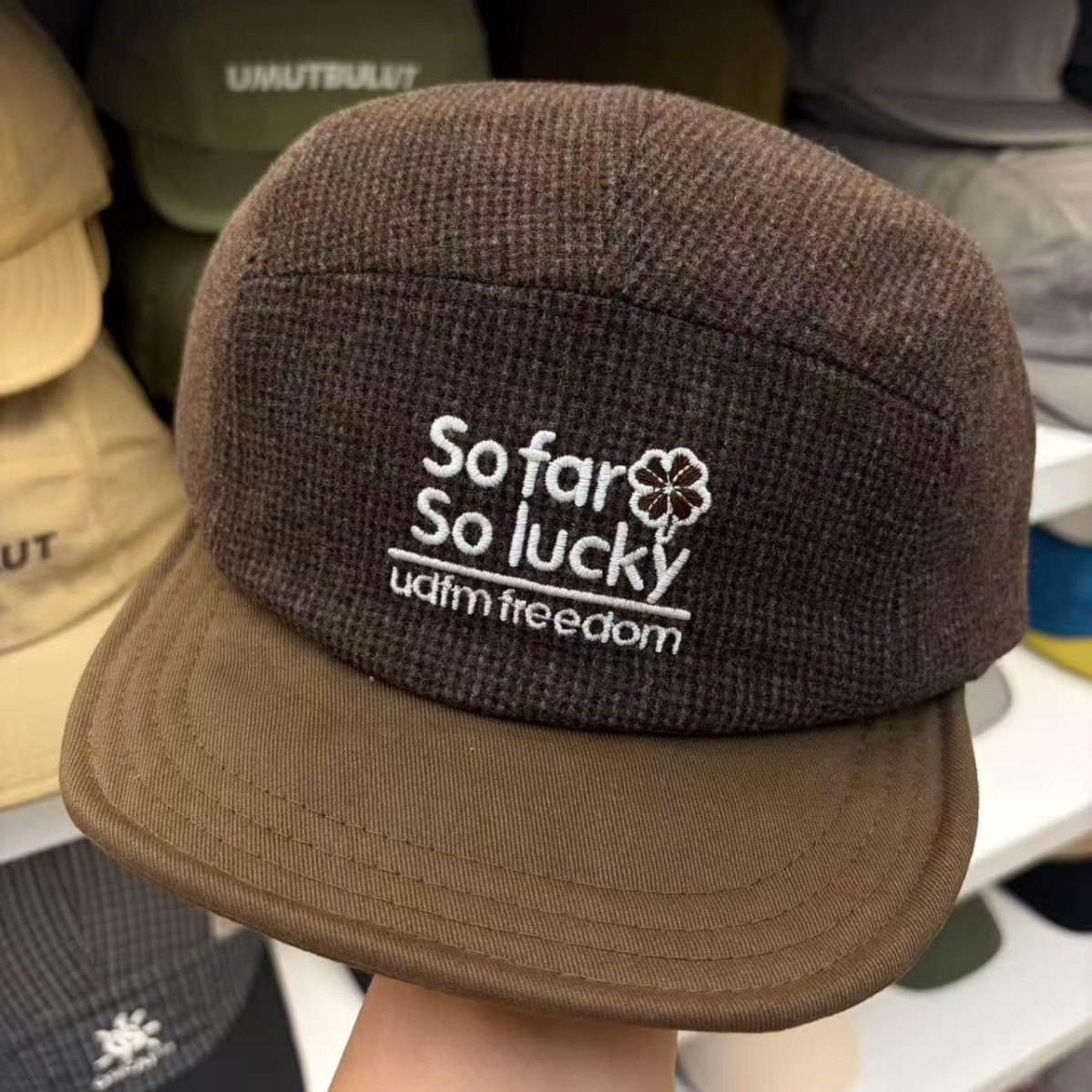 Topi Baseball Musim Gugur Musi - Corduroy Cap 5 Panel ulasan dan harga
