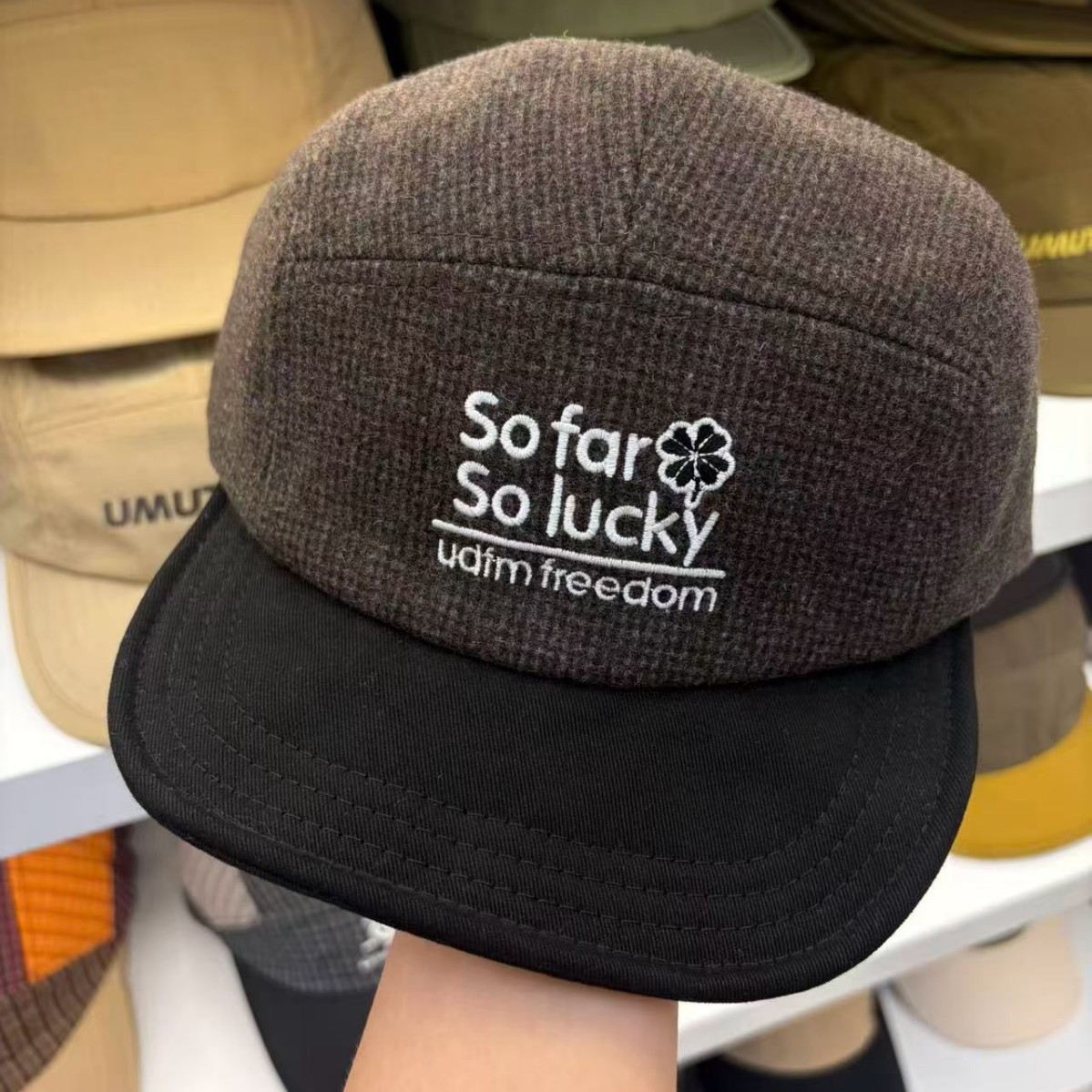 Topi Baseball Musim Gugur Musi - Corduroy Cap 5 Panel ulasan dan harga