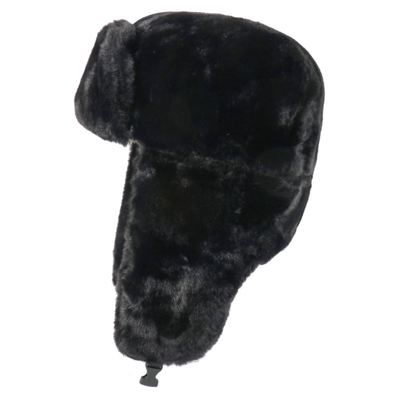 SupSindy Lencana Soviet Ushank - Trapper Hat Ear Flap ulasan dan harga