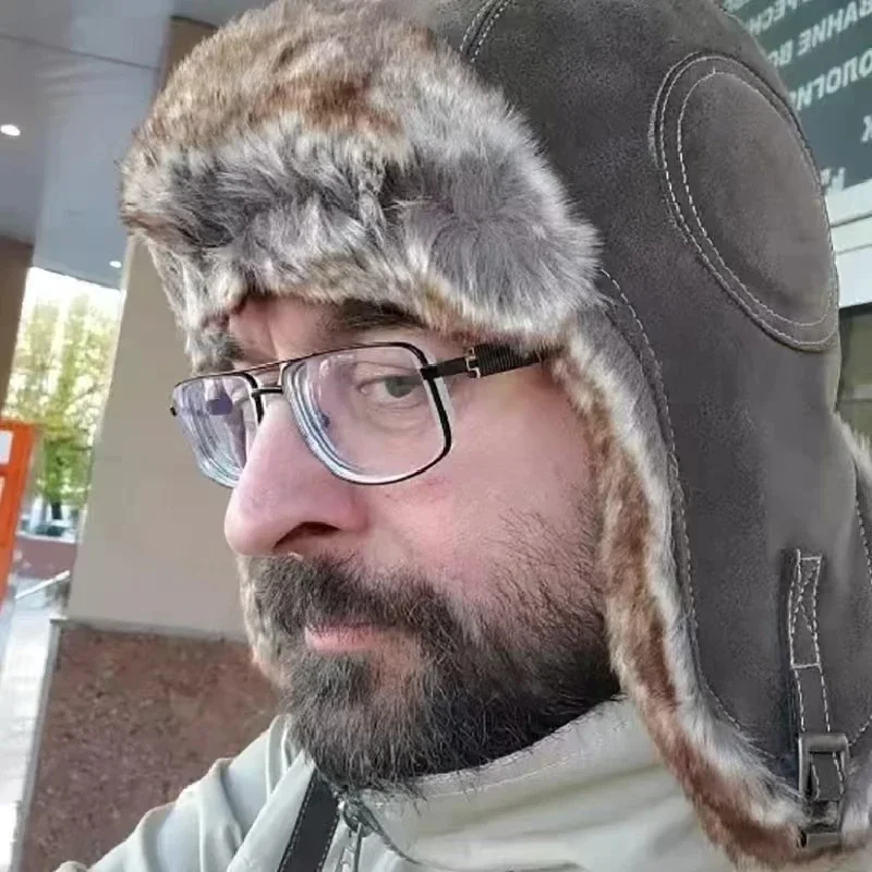 Topi Kulit SnowWint dengan Pen - Trapper Hat Ear Flap ulasan dan harga