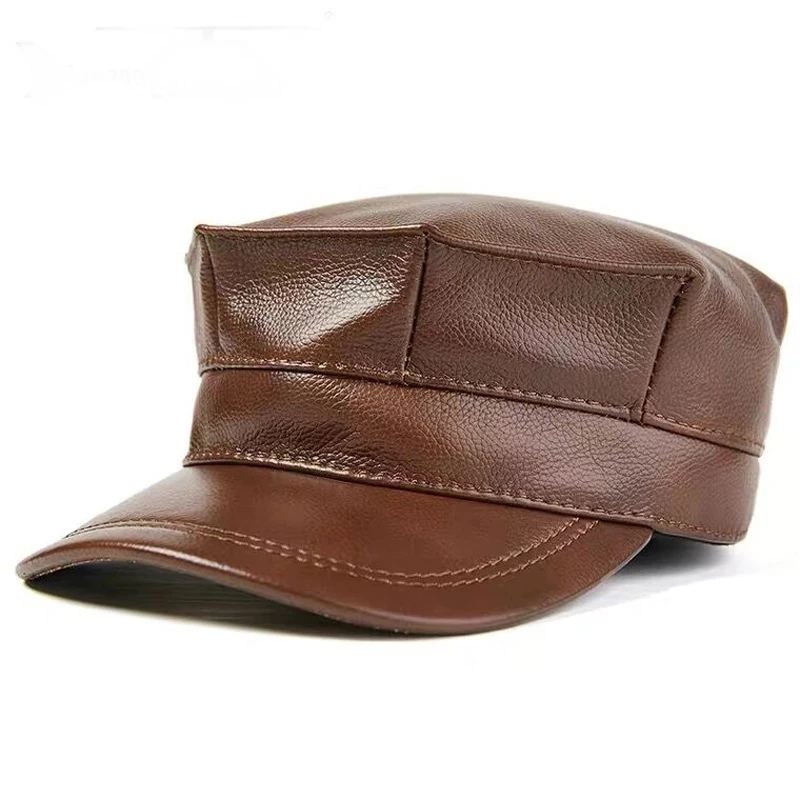 Topi Kulit Asli Termal Musim D - Baseball Cap Structured ulasan dan harga
