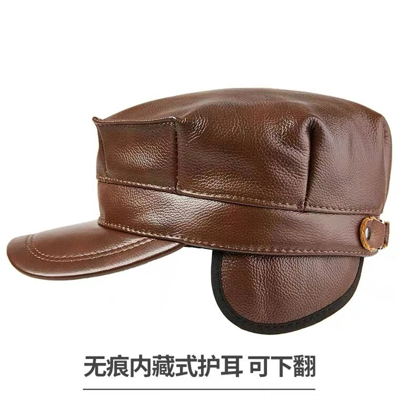 Topi Kulit Asli Termal Musim D - Baseball Cap Structured ulasan dan harga