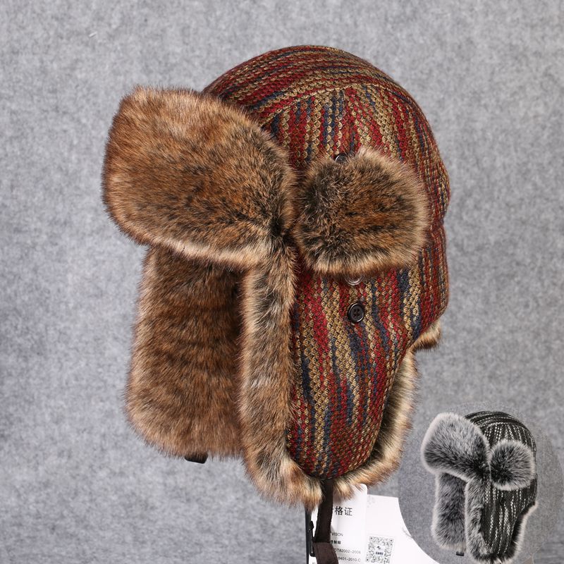 B-8433 Pria Bomber Topi Rex Ke - Trapper Hat Ear Flap ulasan dan harga