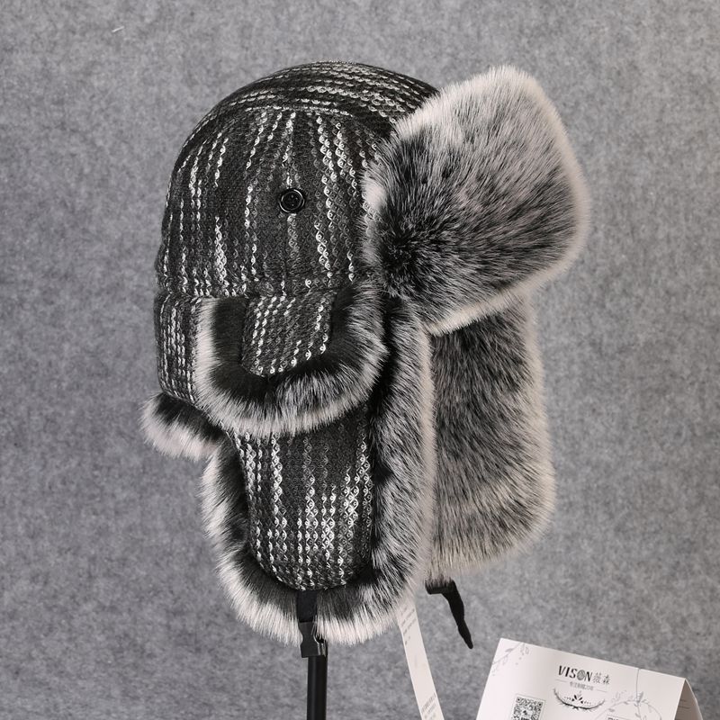 B-8433 Pria Bomber Topi Rex Ke - Trapper Hat Ear Flap ulasan dan harga